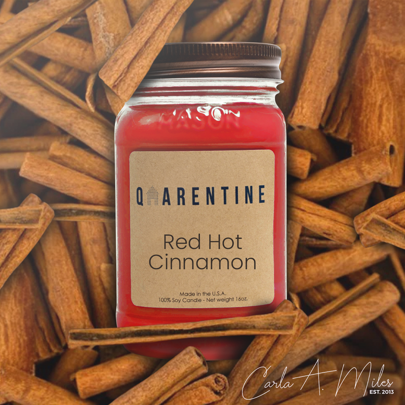 Red Hot Cinnamon | Pure Soy Wax Candle | Made in USA