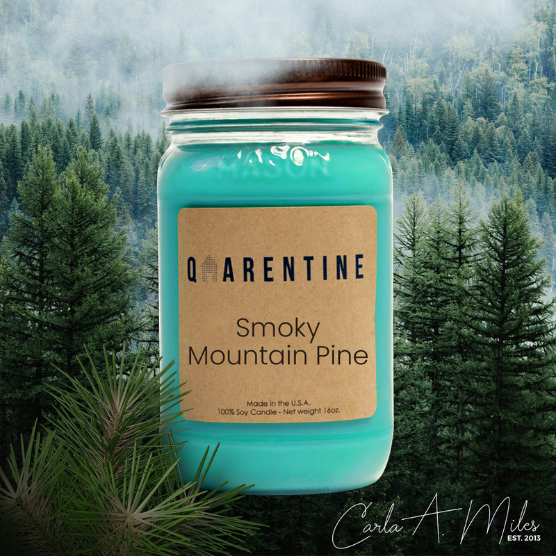 Smoky Mountain Pine | Pure Soy Wax Candle | Made in USA