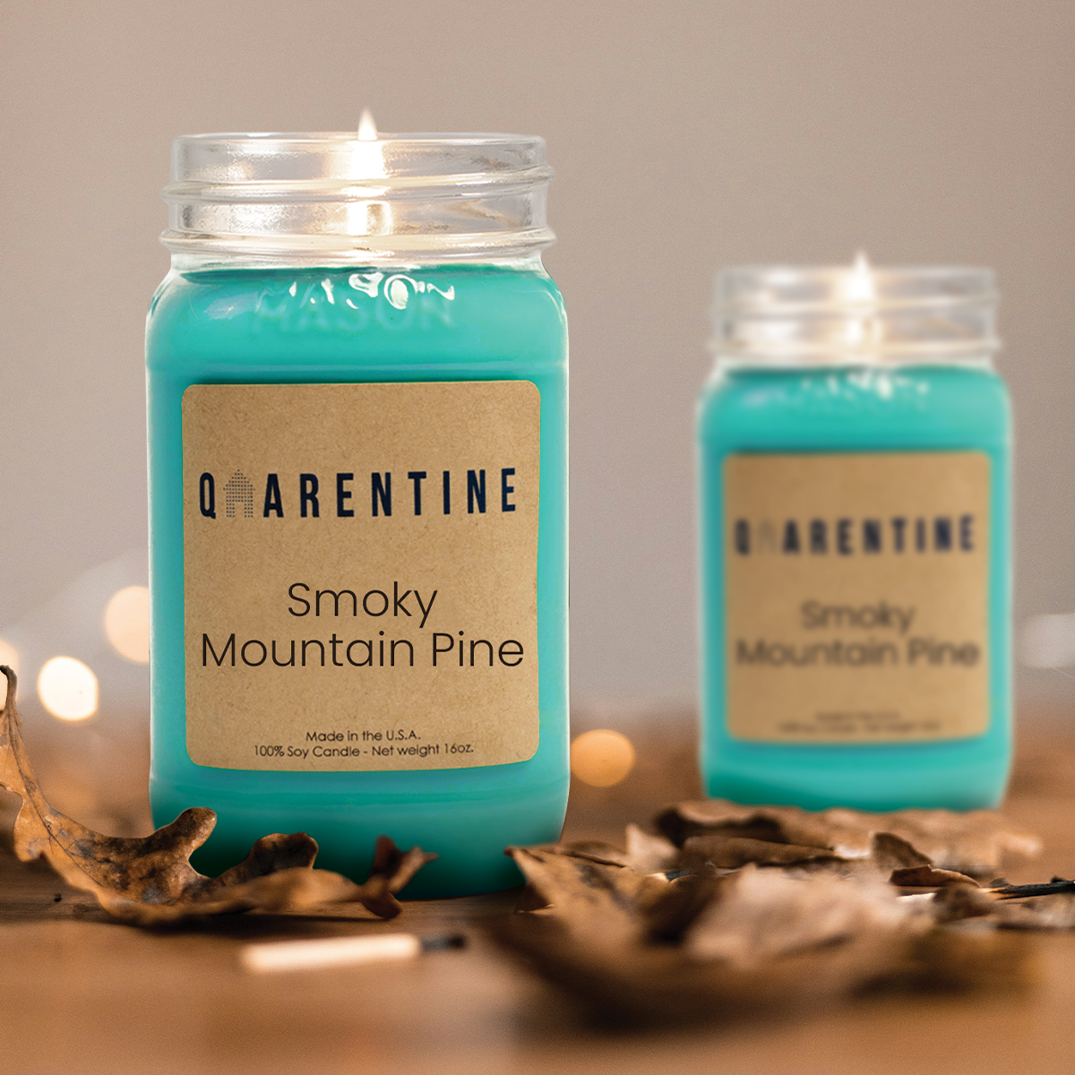Smoky Mountain Pine | Pure Soy Wax Candle | Made in USA
