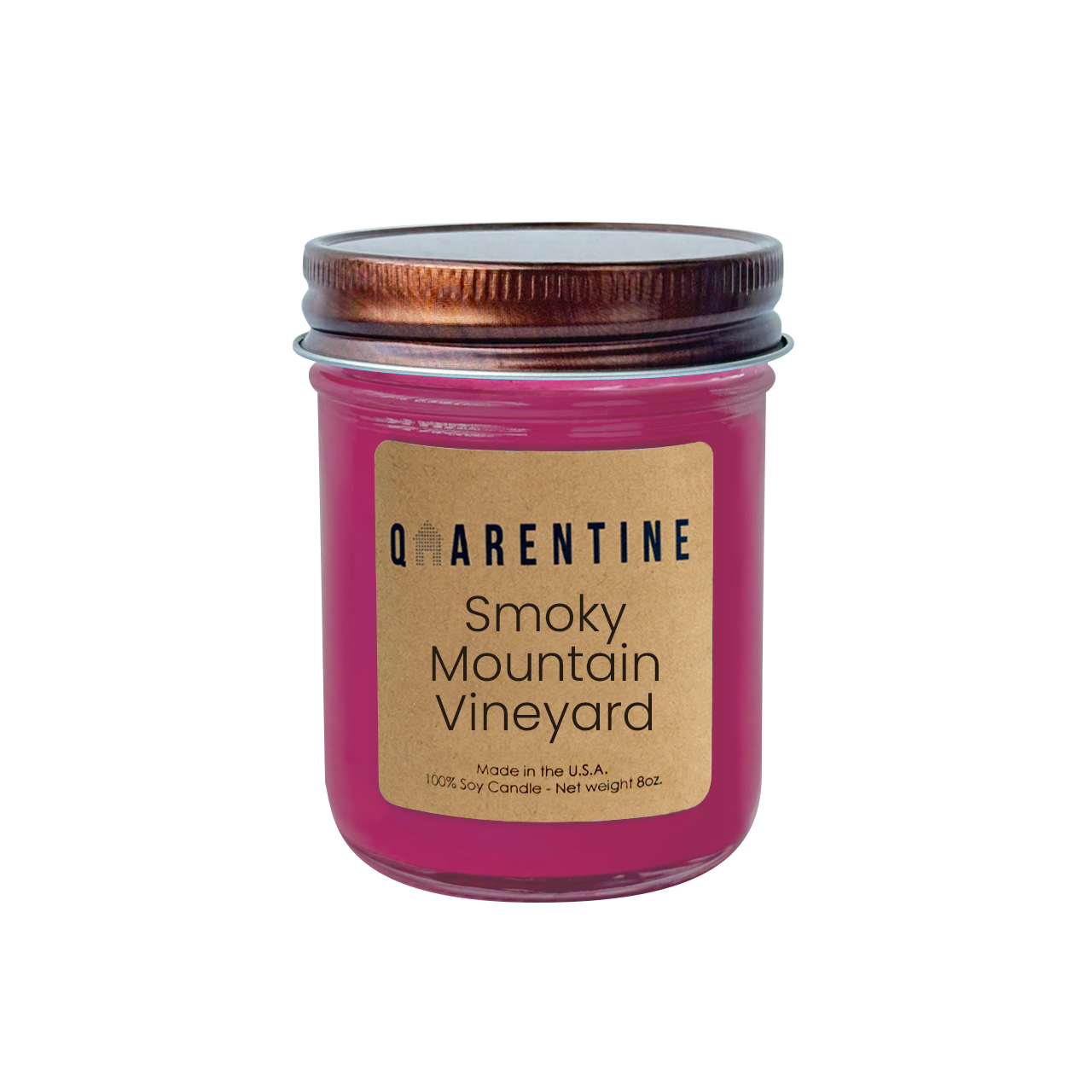 Smoky Mountain Vineyard | Pure Soy Wax Candle | Made in USA