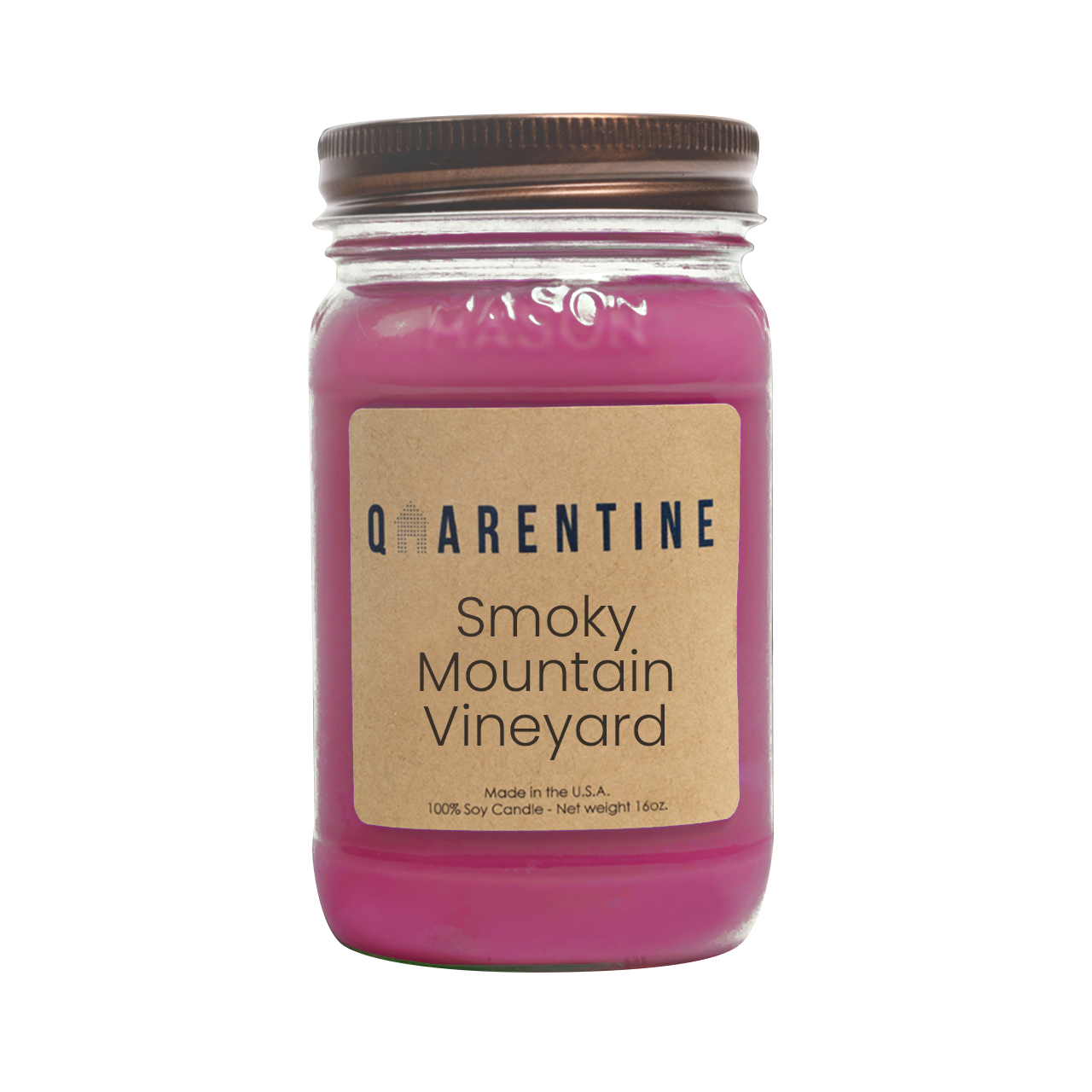 Smoky Mountain Vineyard | Pure Soy Wax Candle | Made in USA