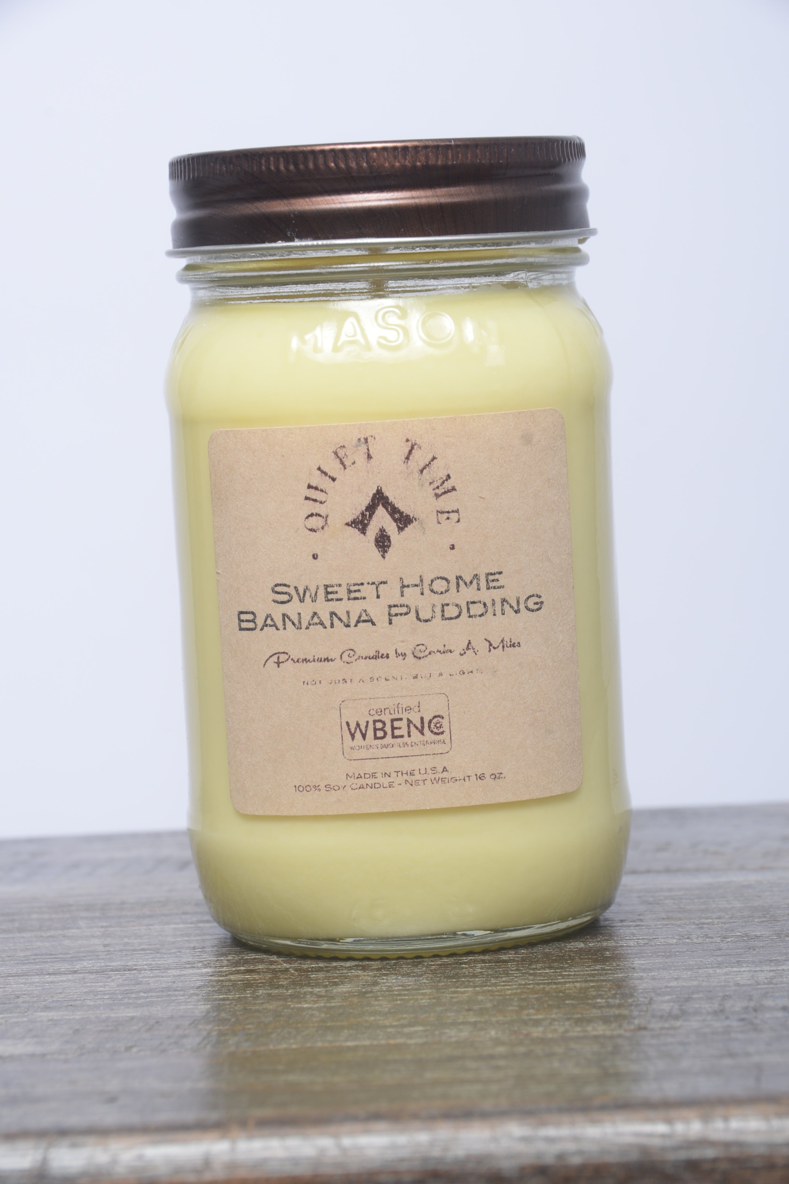 Sweet Home Banana Pudding | Pure Soy Wax Candle | Made in USA