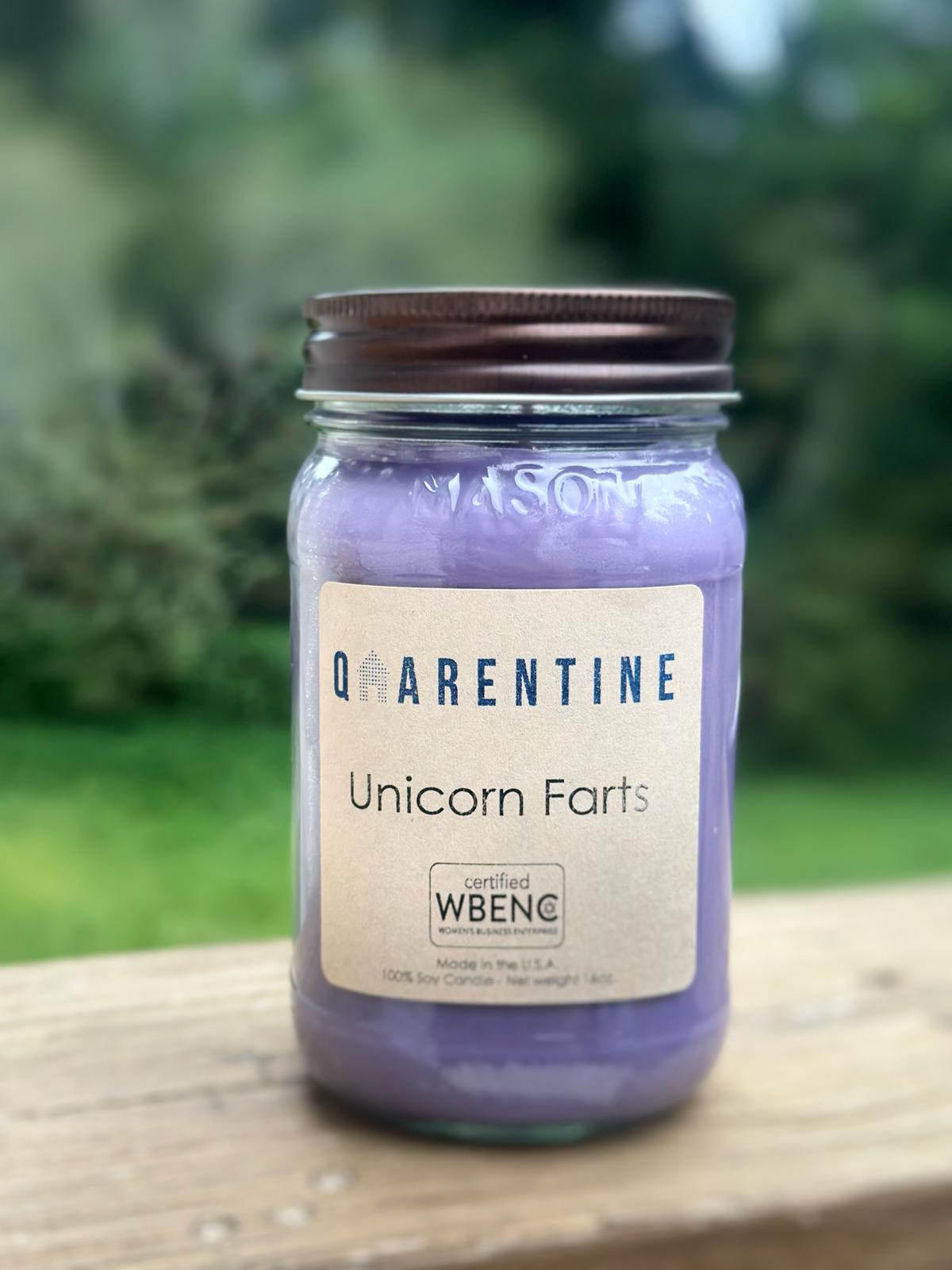 Unicorn Farts | Pure Soy Wax Candle | Made in USA