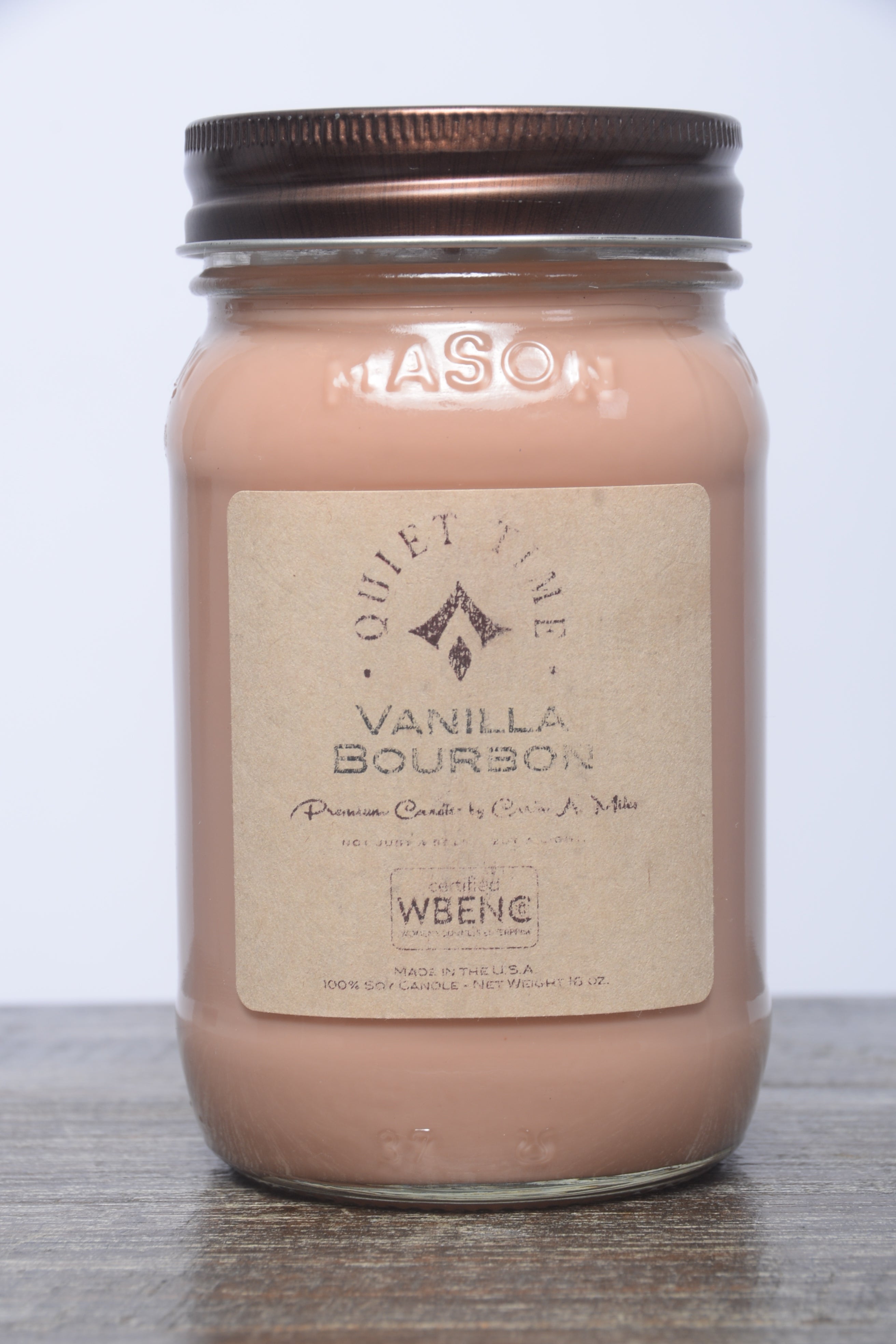 Vanilla Bourbon | Pure Soy Wax Candle | Made in USA