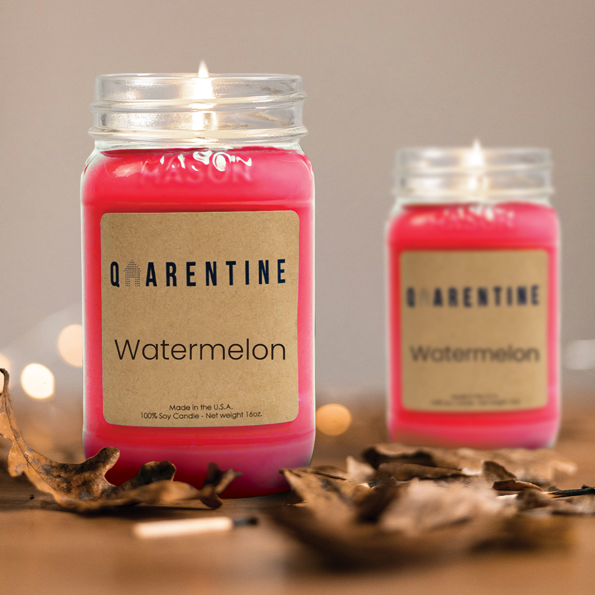 Watermelon | Pure Soy Wax Candle | Made in USA